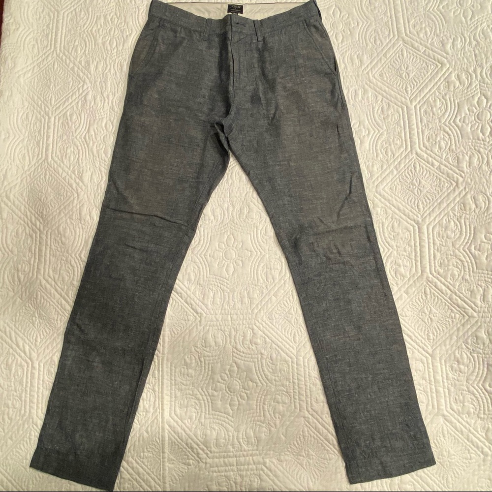 J. Crew. Chambray Pants